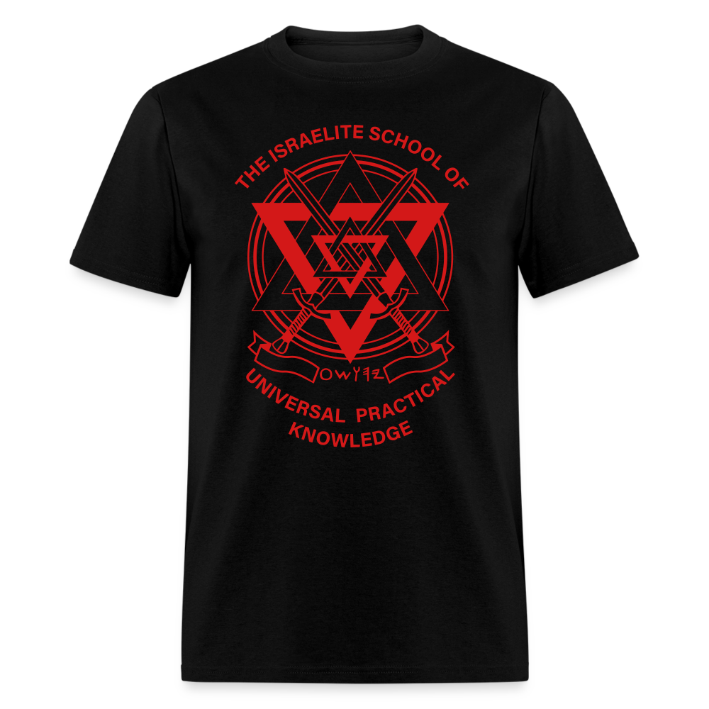 UPK Logo Classic T-Shirt Red - black