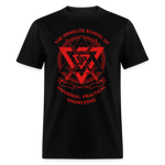 UPK Logo Classic T-Shirt Red - black