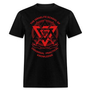 UPK Logo Classic T-Shirt Red - black