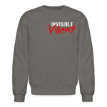 Invisible Villains Crewneck Sweatshirt - asphalt gray