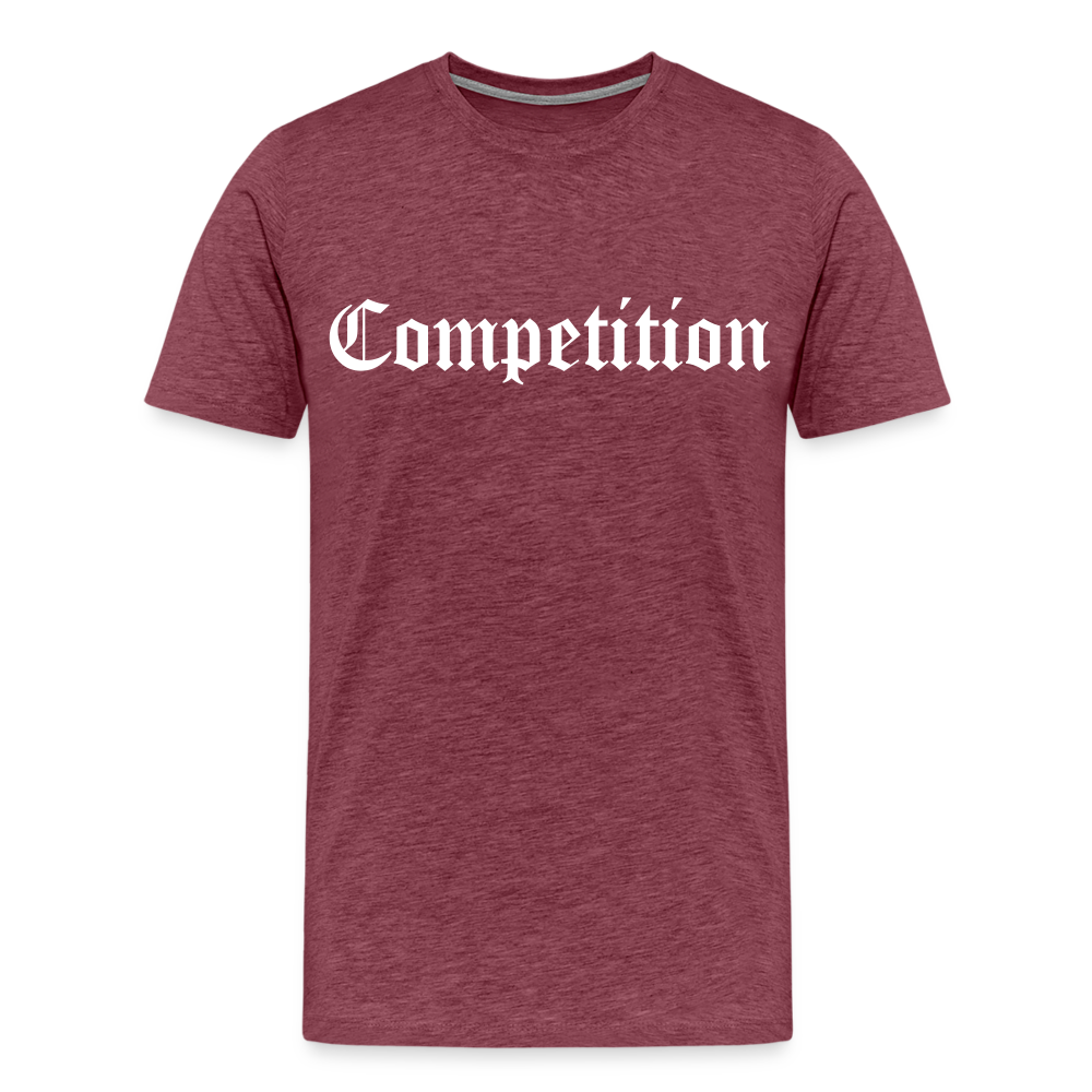 Competition Premium T-Shirt - heather burgundy