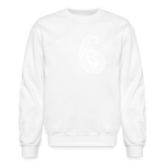 Paisley Crewneck Sweatshirt - white