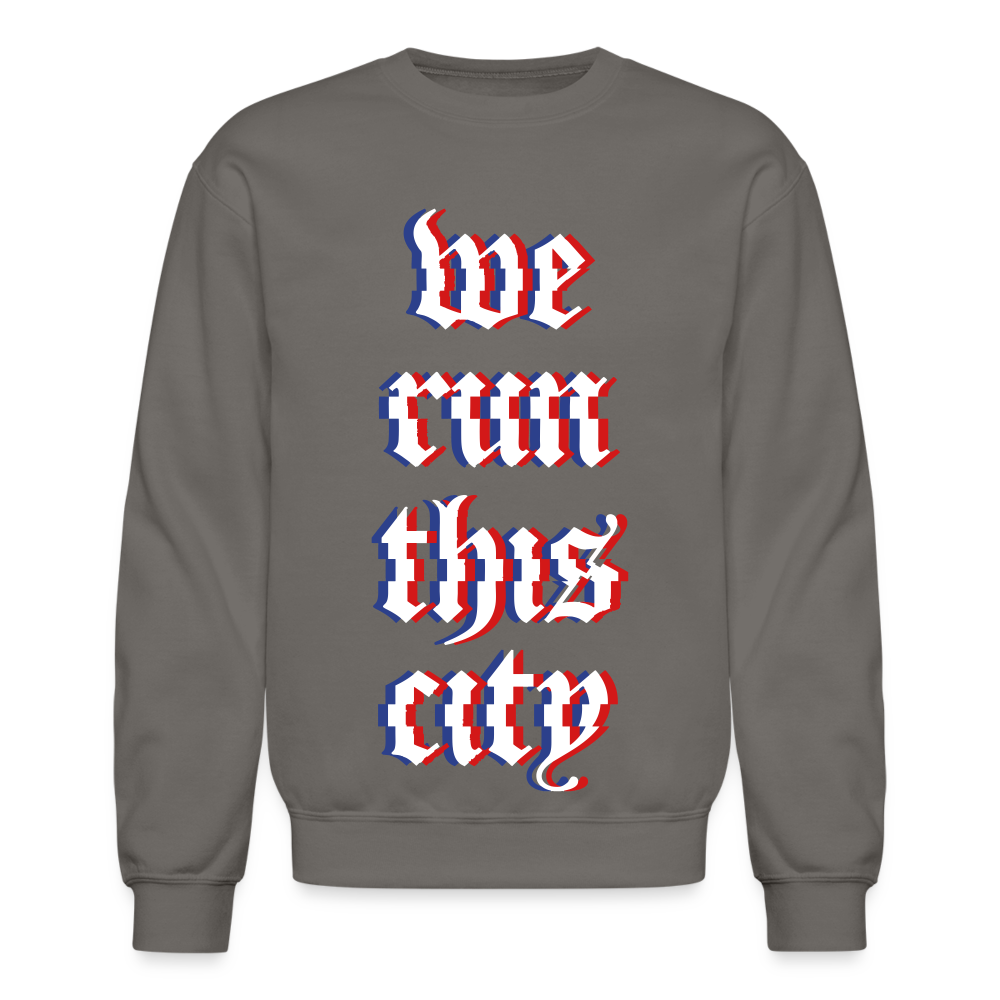 WRTC Glitch Crewneck Sweatshirt - asphalt gray