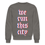 WRTC Glitch Crewneck Sweatshirt - asphalt gray