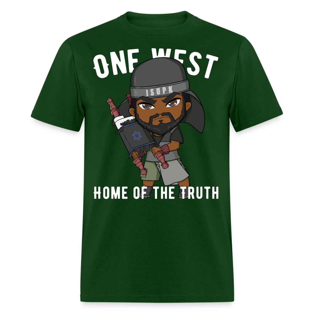 Hold The Scroll T-Shirt(Alt) - forest green