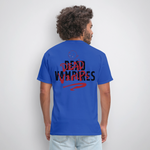 Dead Vamps 1 Men's T-Shirt - royal blue