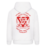 Hold The Torch Hoodie - white