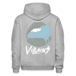 Villains Lust Adult Hoodie - heather gray