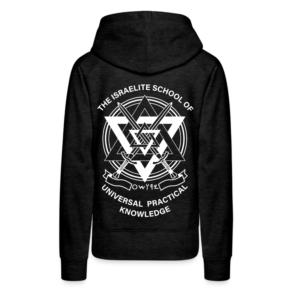 Raising Priests Women’s Premium Hoodie - charcoal grey