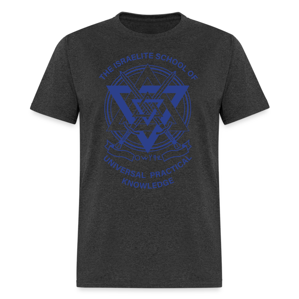 Products UPK Logo Classic T-Shirt Blue - heather black