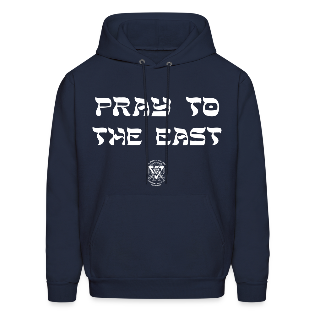 Pray to the east Hoodie - navy