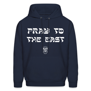 Pray to the east Hoodie - navy