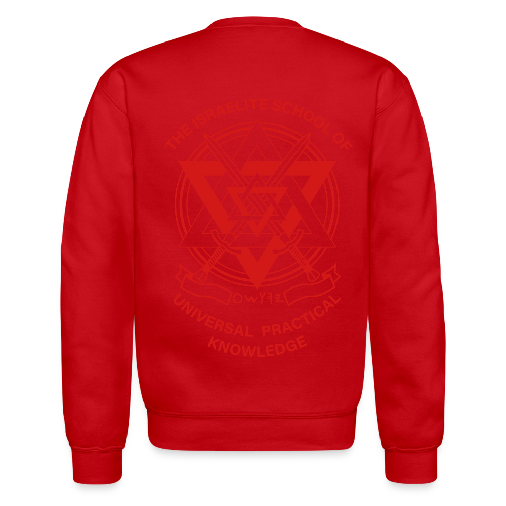 Hold The Torch Crewneck Sweatshirt - red