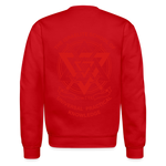 Hold The Torch Crewneck Sweatshirt - red