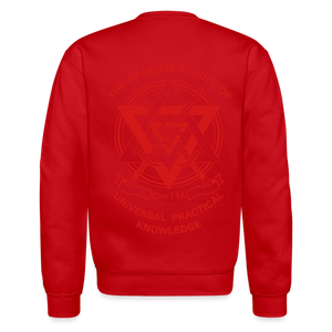 Hold The Torch Crewneck Sweatshirt - red