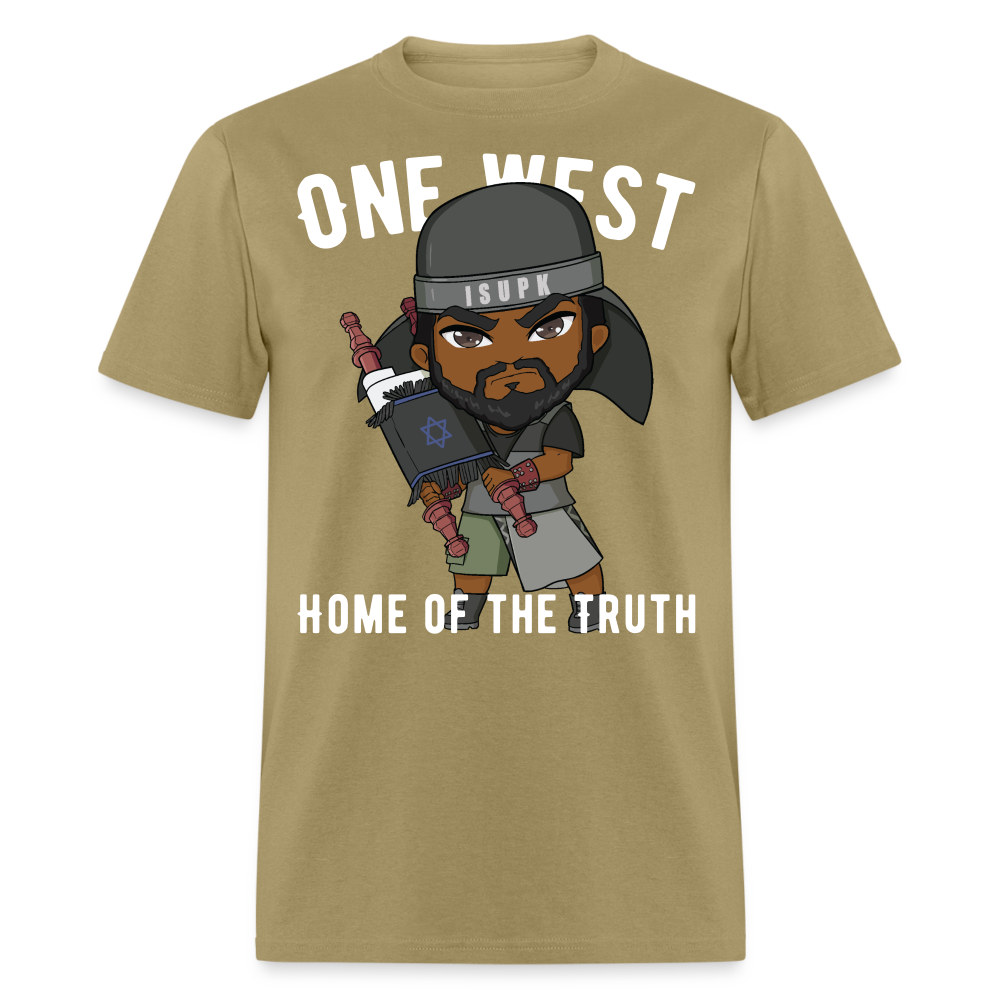 Hold The Scroll T-Shirt(Alt) - khaki