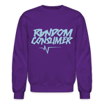 Rabid Rabit Crewneck Sweatshirt - purple