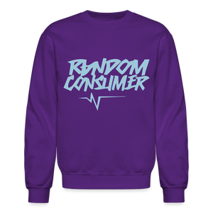 Rabid Rabit Crewneck Sweatshirt - purple