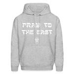 Pray to the east Hoodie - heather gray