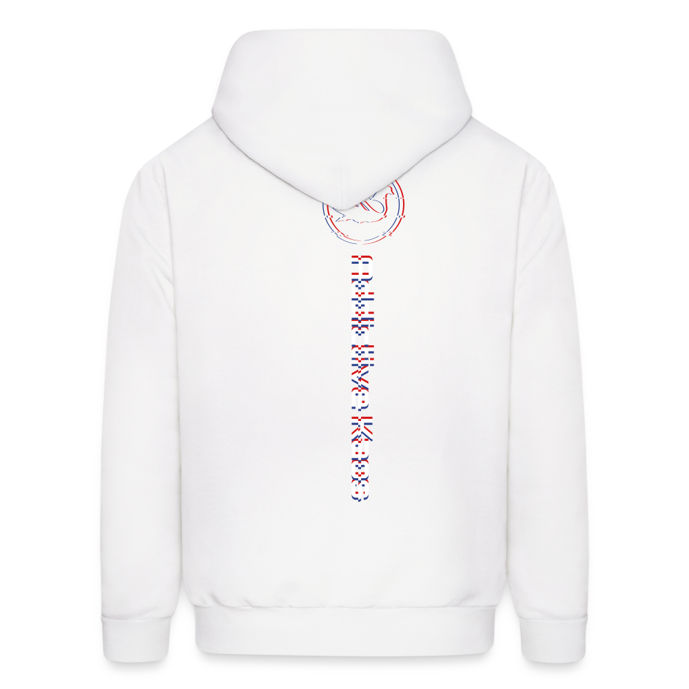 Hate Me Hoodie - white