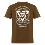 Hold The Scroll T-Shirt(Alt) - brown