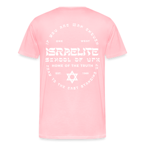 Pray to the East Premium T-Shirt - pink