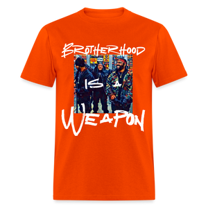 Brotherhood retro T-Shirt - orange