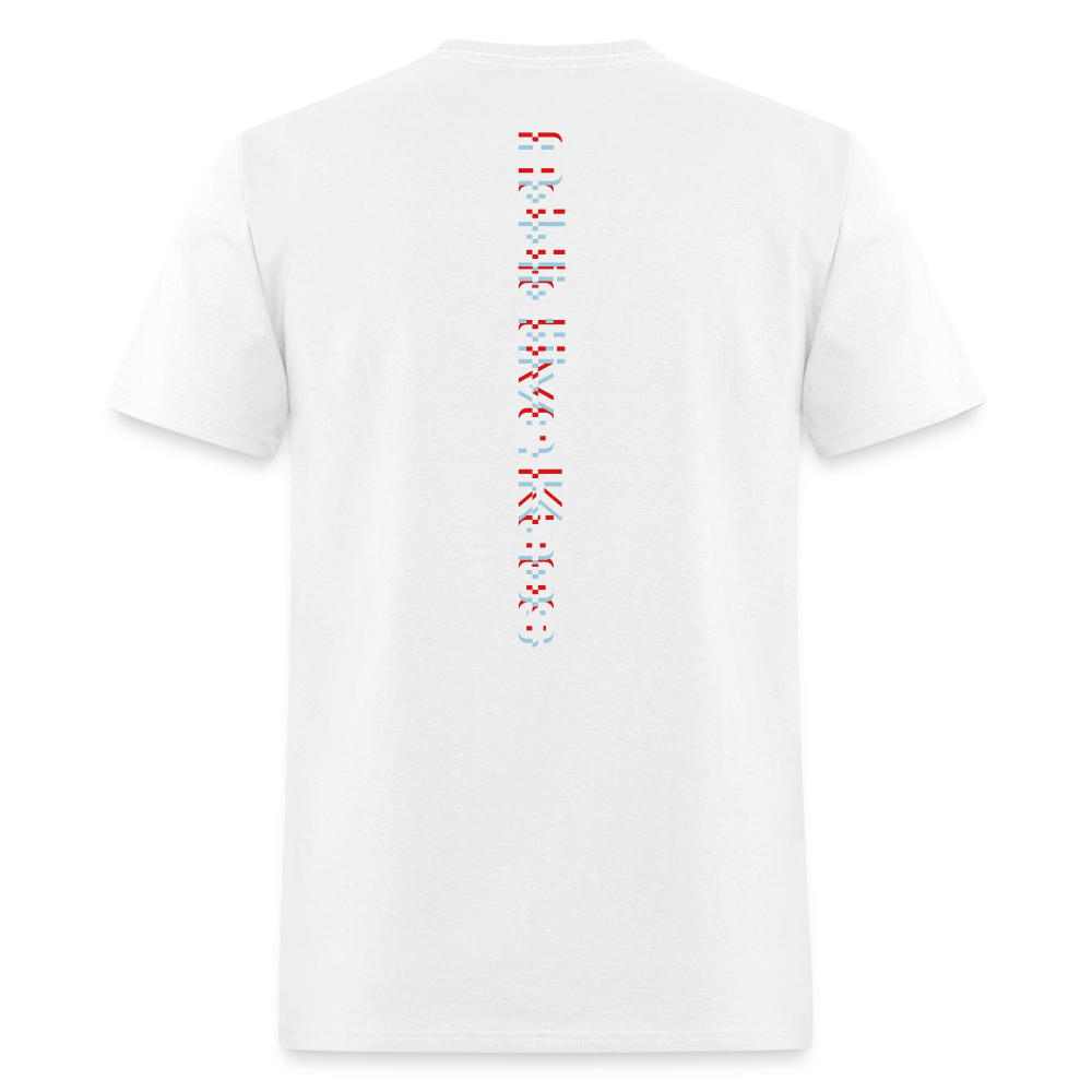 AK Glitch Classic T-Shirt - white