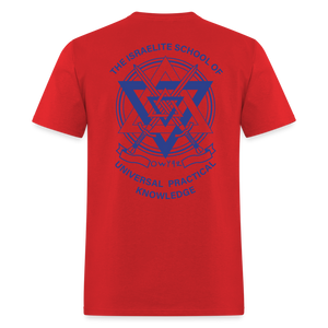 Products UPK Logo Classic T-Shirt Blue - red