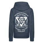 Raising Priests Women’s Premium Hoodie - heather denim