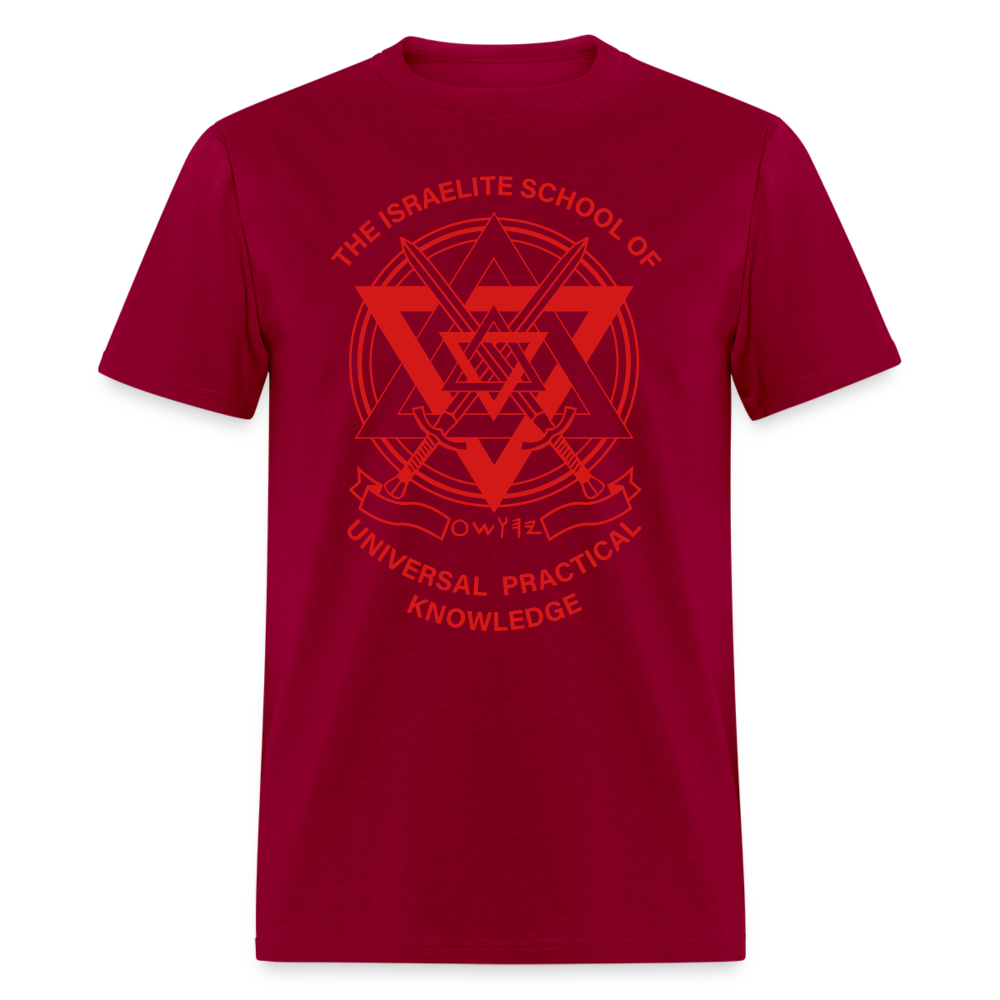 UPK Logo Classic T-Shirt Red - dark red