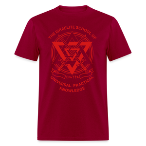 UPK Logo Classic T-Shirt Red - dark red