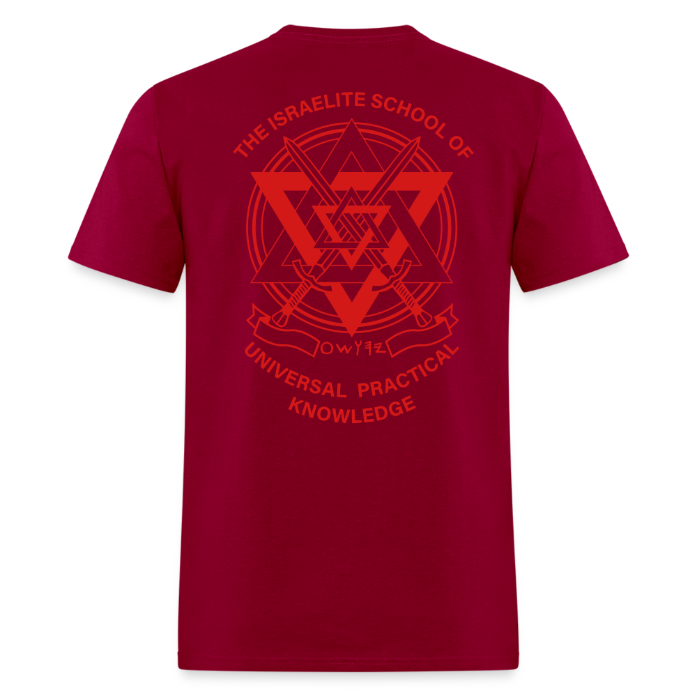 UPK Logo Classic T-Shirt Red - dark red