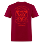 UPK Logo Classic T-Shirt Red - dark red