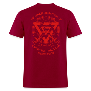 UPK Logo Classic T-Shirt Red - dark red