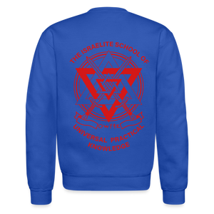 Hold The Torch Crewneck Sweatshirt - royal blue