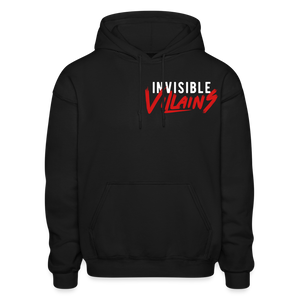 Invisible Villains Adult Hoodie - black