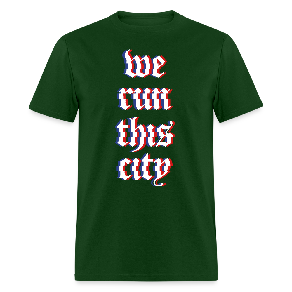 WRTC Glitch Classic T-Shirt - forest green