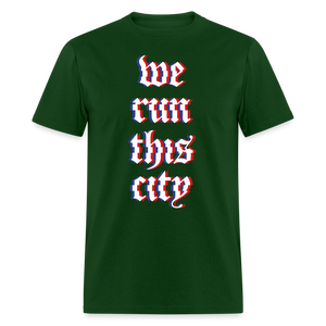 WRTC Glitch Classic T-Shirt - forest green