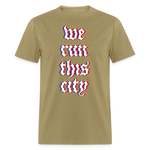 WRTC Glitch Classic T-Shirt - khaki