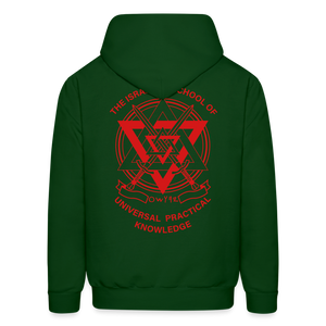 Hold The Torch Hoodie - forest green