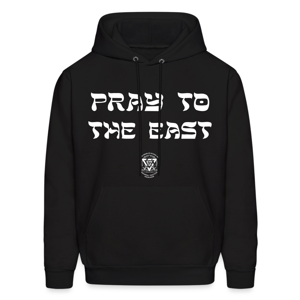 Pray to the east Hoodie - black