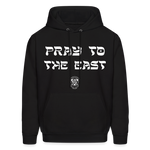 Pray to the east Hoodie - black