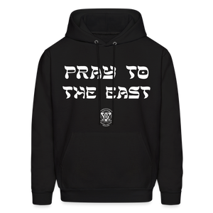 Pray to the east Hoodie - black