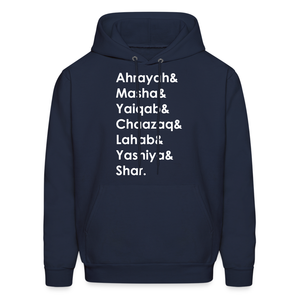 Seven Heads Hoodie - navy