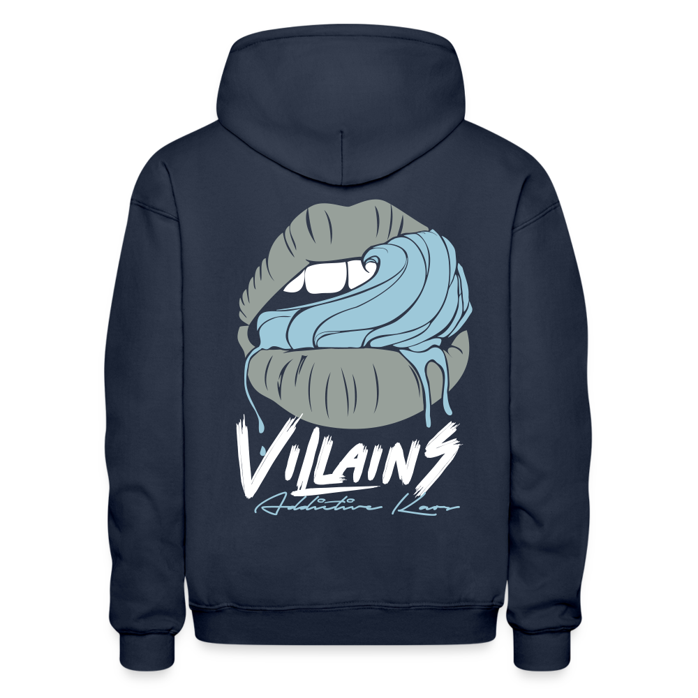 Villains Lust Adult Hoodie - navy