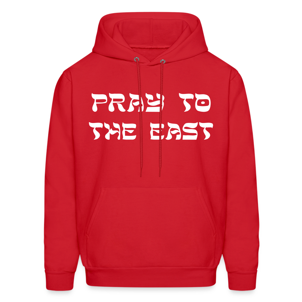 Pray to the east Hoodie - red