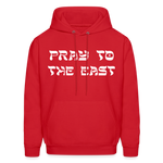 Pray to the east Hoodie - red