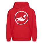 AK Glitch Men's Hoodie - red