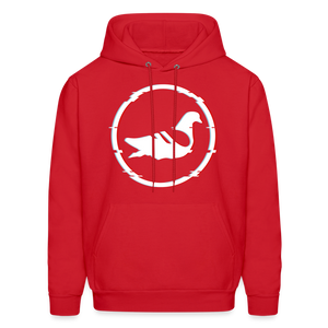 AK Glitch Men's Hoodie - red